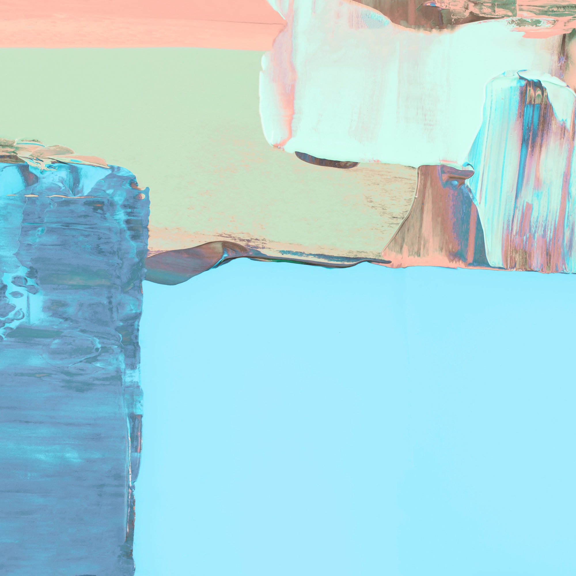 Colorful textured background wallpaper, abstract acrylic painting